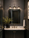 Varaluz - V67921BC - Three Light Bath Vanity - Tromba - Black Chrome