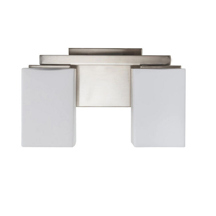 Varaluz - V68032BN - Two Light Bath Vanity - Capri - Brushed Nickel