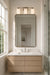 Varaluz - V68033BN - Three Light Bath Vanity - Capri - Brushed Nickel