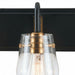Varaluz - V68042BKAGB - Two Light Bath Vanity - Bromyard - Matte Black / Aged Brass