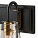 Varaluz - V68042BKAGB - Two Light Bath Vanity - Bromyard - Matte Black / Aged Brass