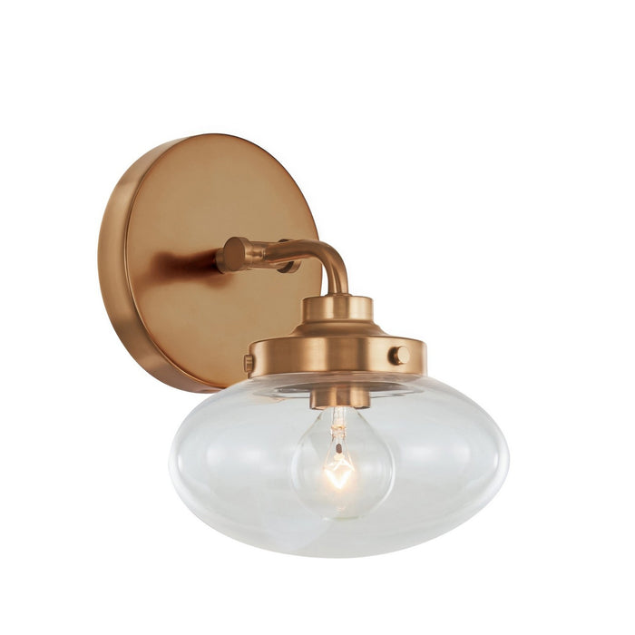 Varaluz - V68111AGB - One Light Wall Sconce - Harrow - Aged Brass
