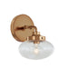 Varaluz - V68111AGB - One Light Wall Sconce - Harrow - Aged Brass