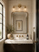 Varaluz - V68841BB - Three Light Bath Vanity - Cortona - Brushed Brass