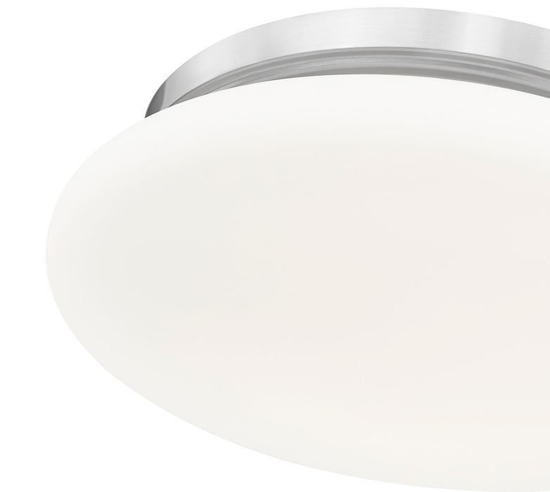 Z-Lite - 1025F12-BN-LED - One Light Flush Mount - Soleil - Brushed Nickel