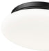 Z-Lite - 1025F12-MB-LED - One Light Flush Mount - Soleil - Matte Black