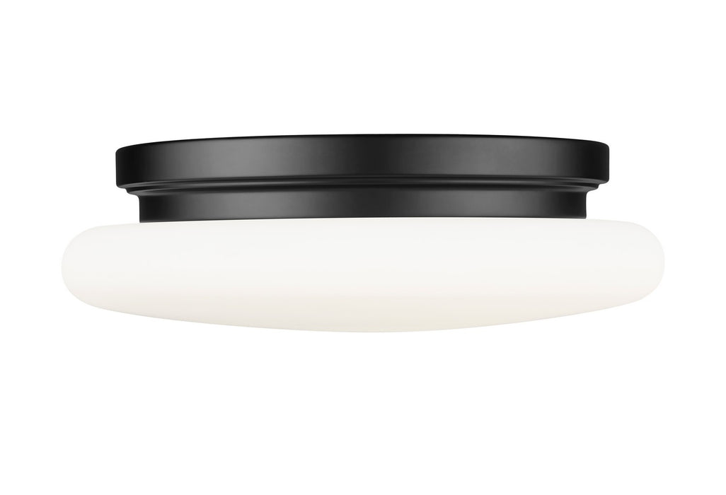 Z-Lite - 1025F12-MB-LED - One Light Flush Mount - Soleil - Matte Black