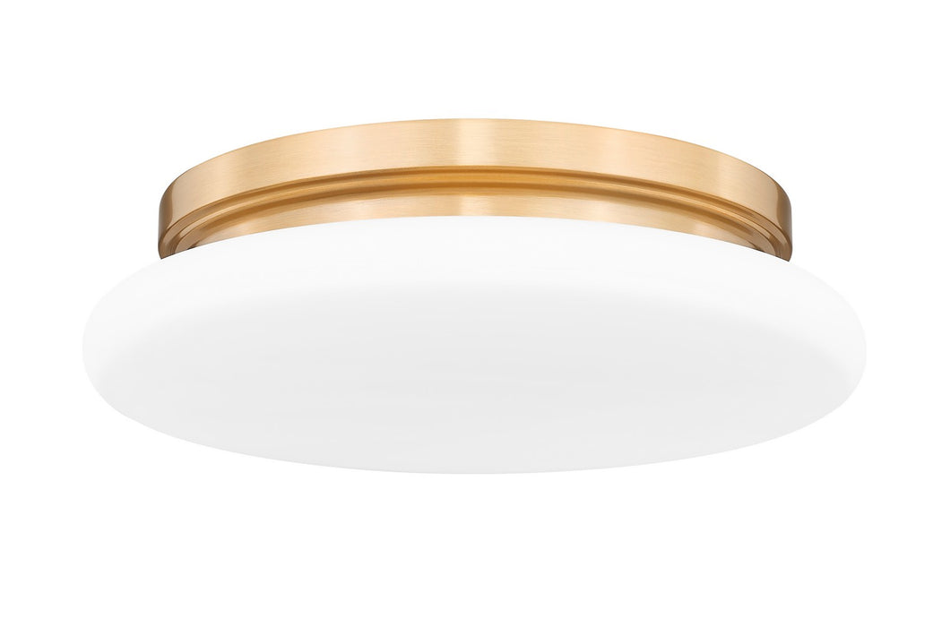Z-Lite - 1025F12-MGLD-LED - One Light Flush Mount - Soleil - Modern Gold