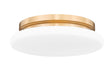 Z-Lite - 1025F12-MGLD-LED - One Light Flush Mount - Soleil - Modern Gold