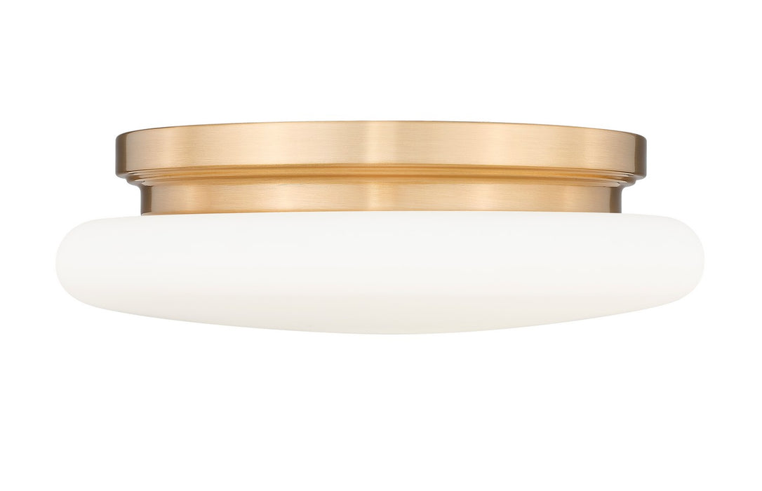 Z-Lite - 1025F12-MGLD-LED - One Light Flush Mount - Soleil - Modern Gold