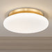 Z-Lite - 1025F12-MGLD-LED - One Light Flush Mount - Soleil - Modern Gold