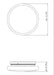 Z-Lite - 1025F12-MGLD-LED - One Light Flush Mount - Soleil - Modern Gold