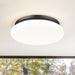 Z-Lite - 1025F16-MB-LED - One Light Flush Mount - Soleil - Matte Black