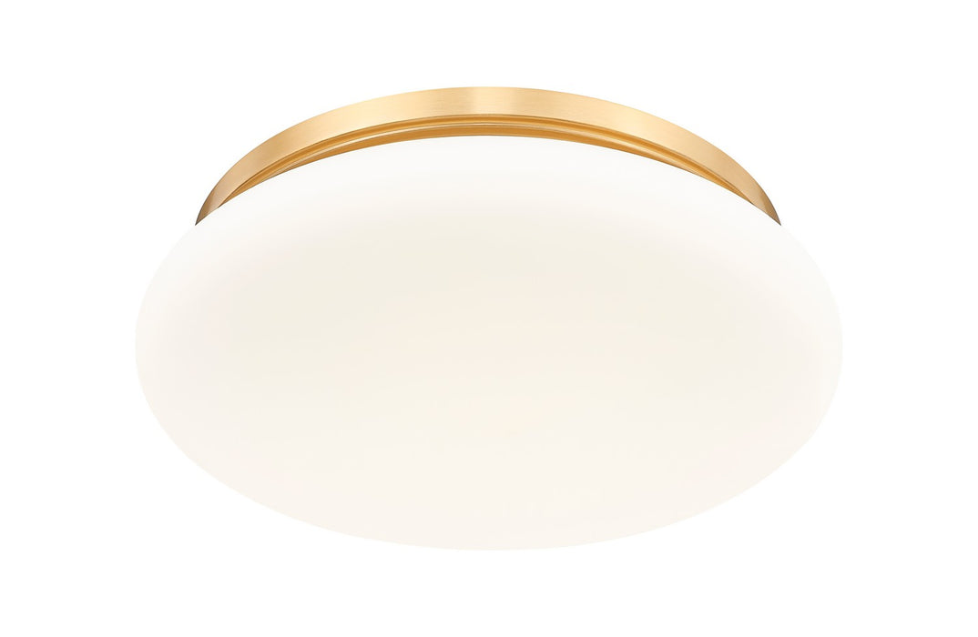 Z-Lite - 1025F16-MGLD-LED - One Light Flush Mount - Soleil - Modern Gold