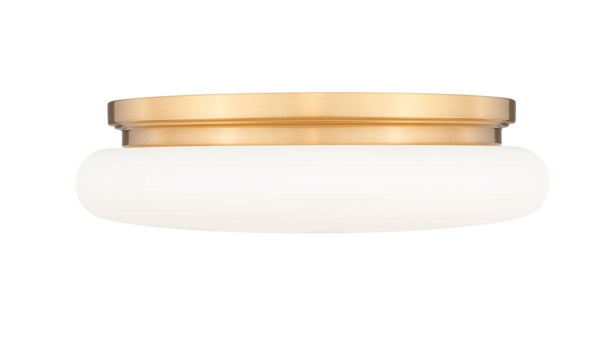 Z-Lite - 1025F16-MGLD-LED - One Light Flush Mount - Soleil - Modern Gold