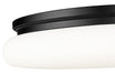 Z-Lite - 1025F20-MB-LED - One Light Flush Mount - Soleil - Matte Black