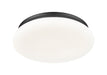 Z-Lite - 1025F20-MB-LED - One Light Flush Mount - Soleil - Matte Black