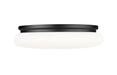 Z-Lite - 1025F20-MB-LED - One Light Flush Mount - Soleil - Matte Black