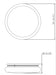 Z-Lite - 1025F20-MB-LED - One Light Flush Mount - Soleil - Matte Black