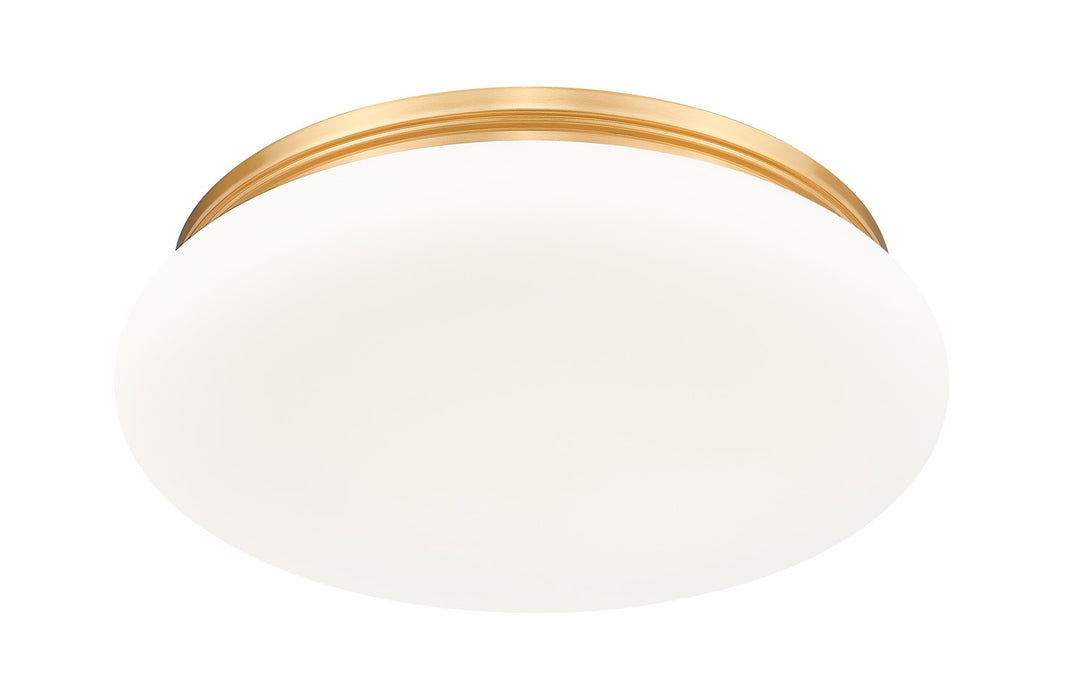 Z-Lite - 1025F20-MGLD-LED - One Light Flush Mount - Soleil - Modern Gold