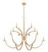 Z-Lite - 2016-12MGLD - 12 Light Chandelier - Cordelia - Modern Gold