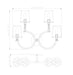 Z-Lite - 2016-4S-MGLD - Four Light Wall Sconce - Cordelia - Modern Gold