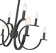 Z-Lite - 2016-8MB - Eight Light Chandelier - Cordelia - Matte Black