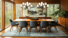 Z-Lite - 2016-8MB - Eight Light Chandelier - Cordelia - Matte Black