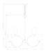 Z-Lite - 2016-8MGLD - Eight Light Chandelier - Cordelia - Modern Gold