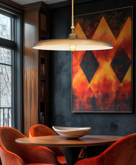 Z-Lite - 2308P32-RB - One Light Pendant - Camden - Rubbed Brass