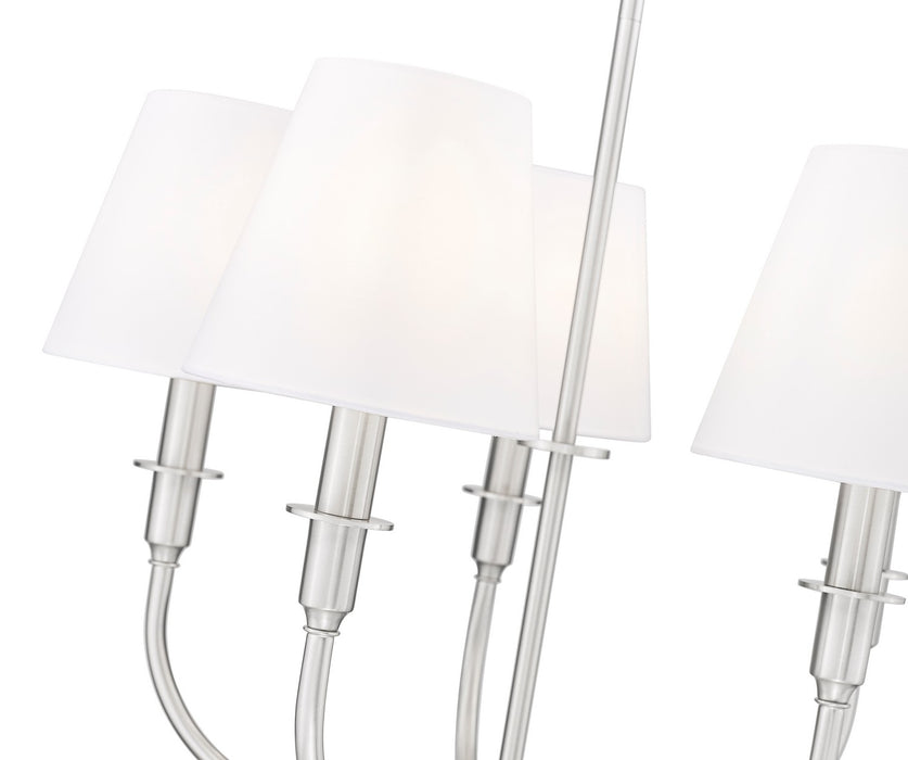 Z-Lite - 3049-18C-BN - Five Light Chandelier - Tova - Brushed Nickel