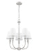 Z-Lite - 3049-18C-BN - Five Light Chandelier - Tova - Brushed Nickel
