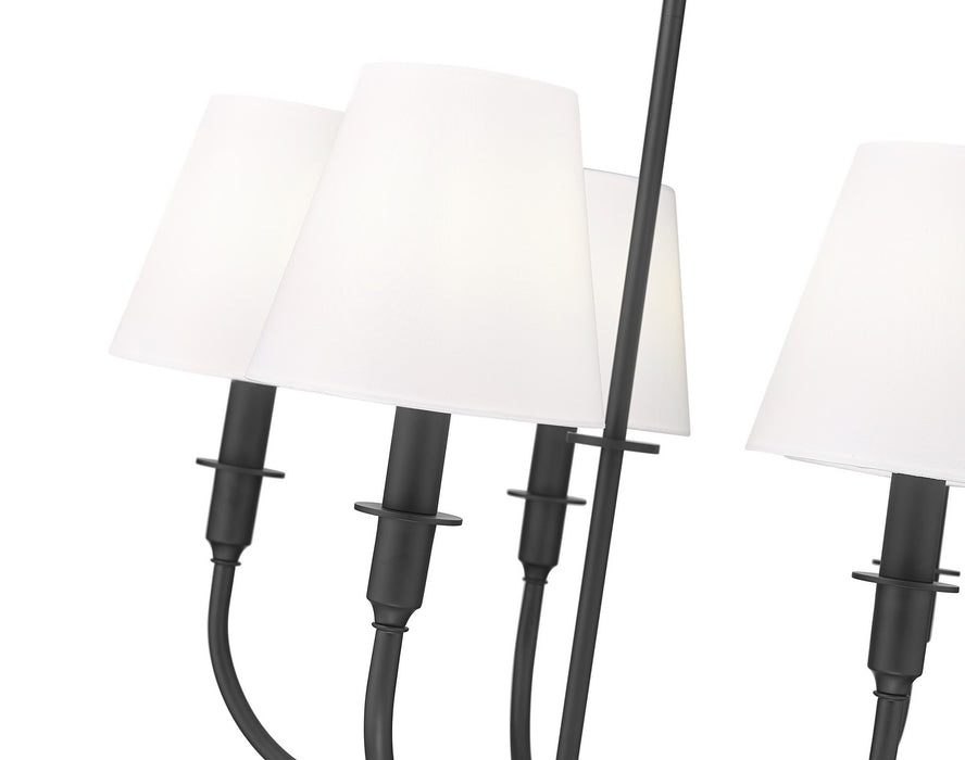 Z-Lite - 3049-18C-MB - Five Light Chandelier - Tova - Matte Black