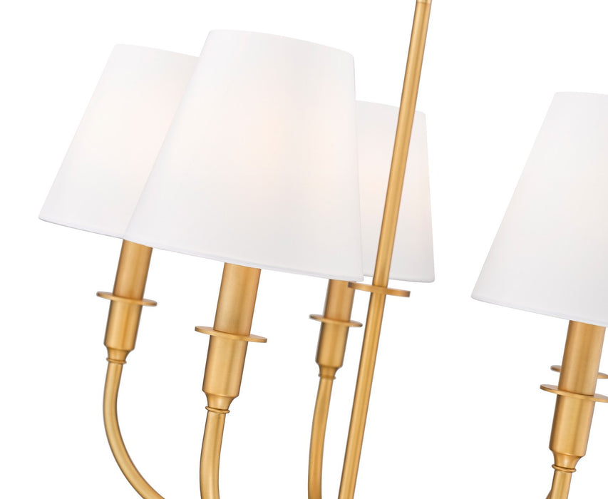 Z-Lite - 3049-18C-RB - Five Light Chandelier - Tova - Rubbed Brass