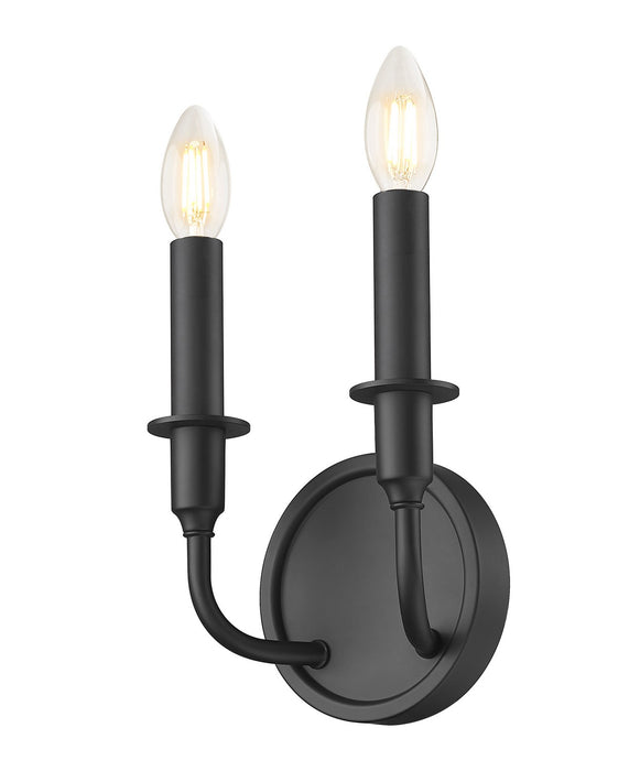Z-Lite - 3049-2S-MB - Two Light Wall Sconce - Tova - Matte Black