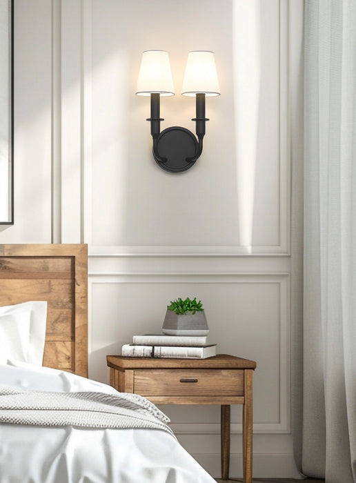 Z-Lite - 3049-2S-MB - Two Light Wall Sconce - Tova - Matte Black