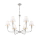 Z-Lite - 3049-32BN - Six Light Chandelier - Tova - Brushed Nickel