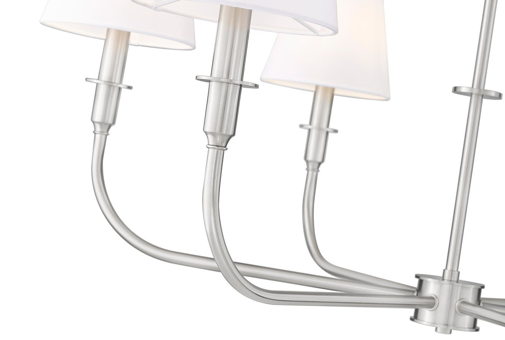 Z-Lite - 3049-32BN - Six Light Chandelier - Tova - Brushed Nickel