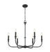 Z-Lite - 3049-32MB - Six Light Chandelier - Tova - Matte Black
