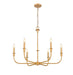 Z-Lite - 3049-32RB - Six Light Chandelier - Tova - Rubbed Brass