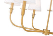 Z-Lite - 3049-32RB - Six Light Chandelier - Tova - Rubbed Brass