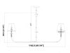 Z-Lite - 3049-42L-BN - Two Light Linear Chandelier - Tova - Brushed Nickel