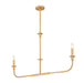 Z-Lite - 3049-42L-RB - Two Light Linear Chandelier - Tova - Rubbed Brass