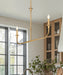 Z-Lite - 3049-42L-RB - Two Light Linear Chandelier - Tova - Rubbed Brass