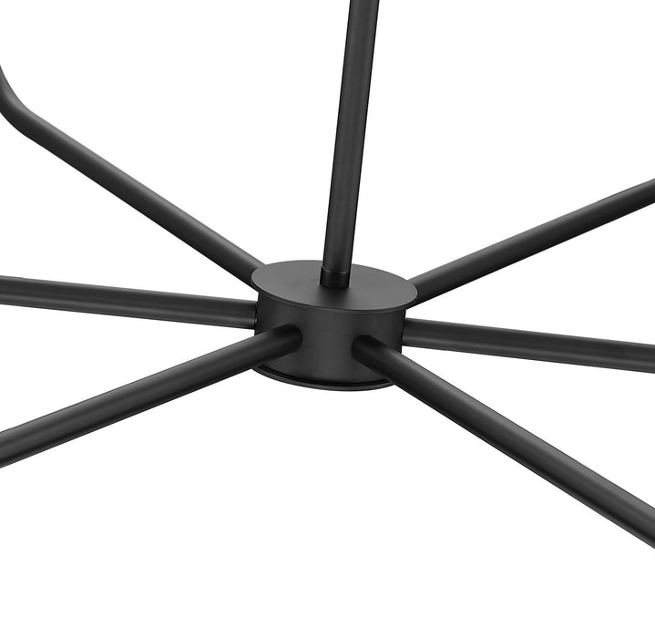 Z-Lite - 3049-45MB - Six Light Chandelier - Tova - Matte Black