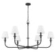 Z-Lite - 3049-45MB - Six Light Chandelier - Tova - Matte Black