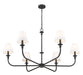 Z-Lite - 3049-45MB - Six Light Chandelier - Tova - Matte Black