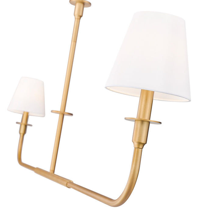 Z-Lite - 3049-60L-RB - Two Light Linear Chandelier - Tova - Rubbed Brass