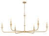 Z-Lite - 3049-62RB - Six Light Chandelier - Tova - Rubbed Brass