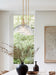 Z-Lite - 3051P12-3L-MGLD - Three Light Linear Chandelier - Lunelle - Modern Gold